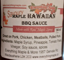 Maple Hawian BBQ Sauce