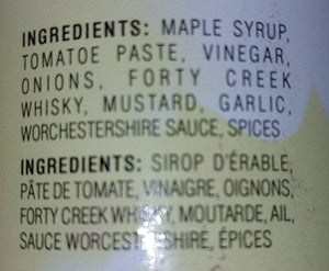 Maple Whiskey BBQ Sauce
