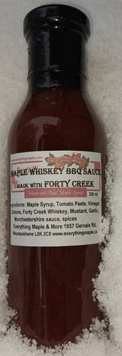 Maple Whiskey BBQ Sauce