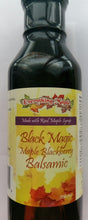 "Black Magic" Maple Blackberry Balsamic is a Salad dressing, used in Stir fry, Glaze on roasted veggies or as a marinade..  Made with100% Pure Ontario Maple Syrup, Product of Canada